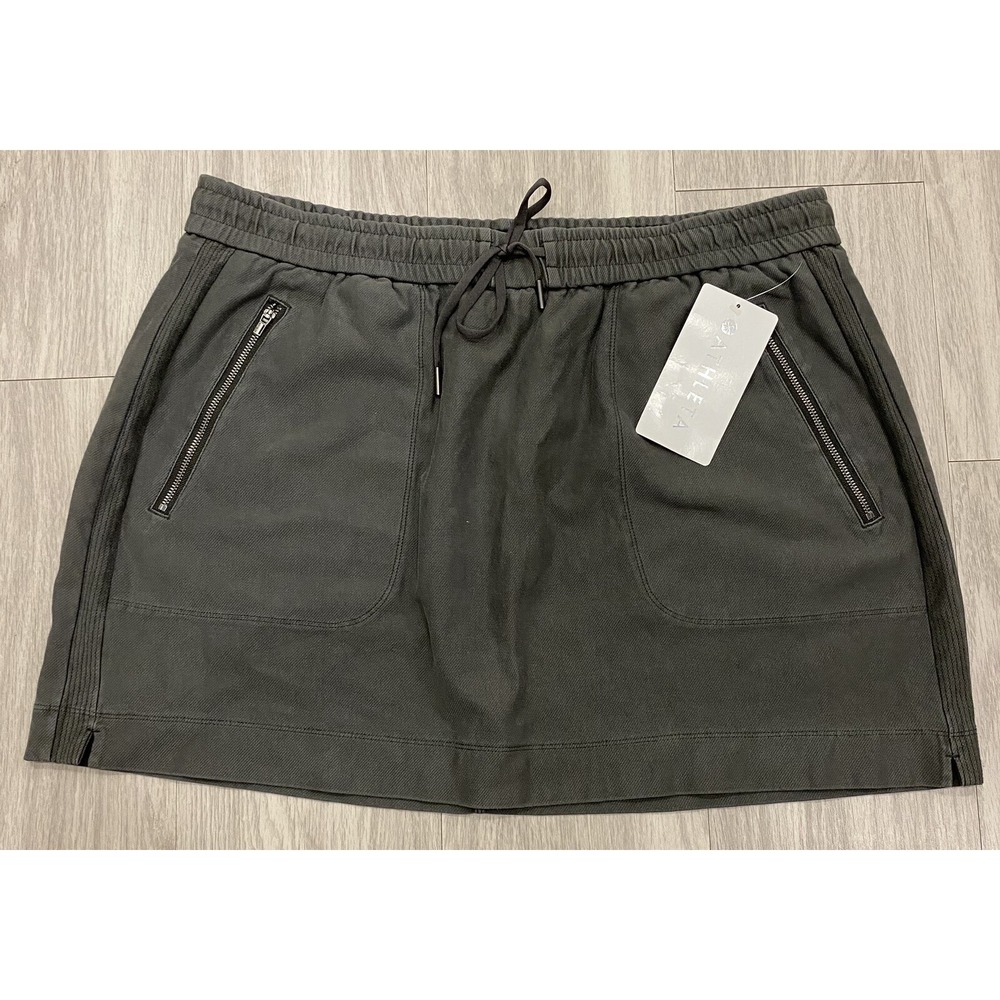 NWT Athleta 14 Farallon Skirt Gray 502523